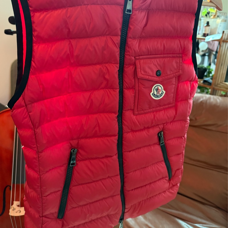 Moncler 經典羽絨背心(女) 偏桃紅色|秋冬時尚穿搭|限時特價🉐-8