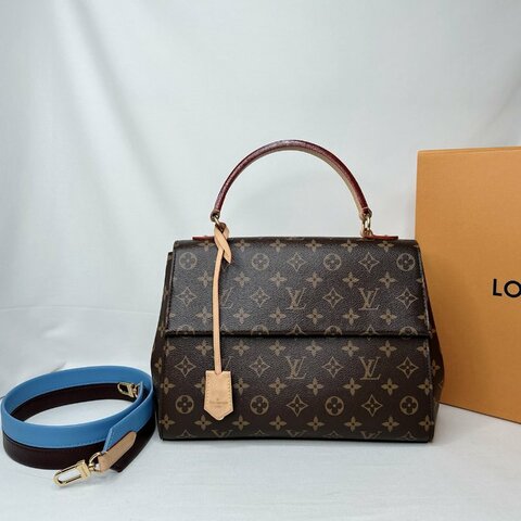 LV Cluny MM手提肩背包