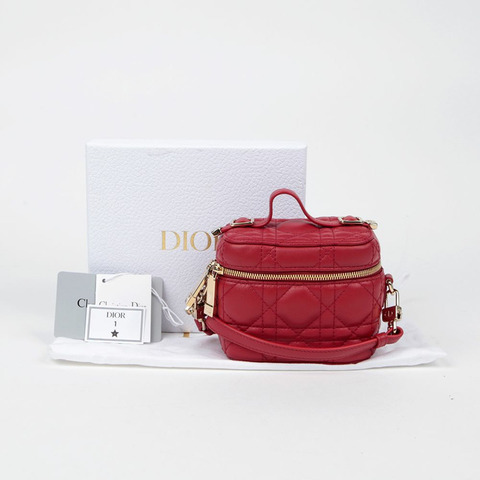 DIOR S0918ONMJ Lady 微型化妝包 托特包 單肩包