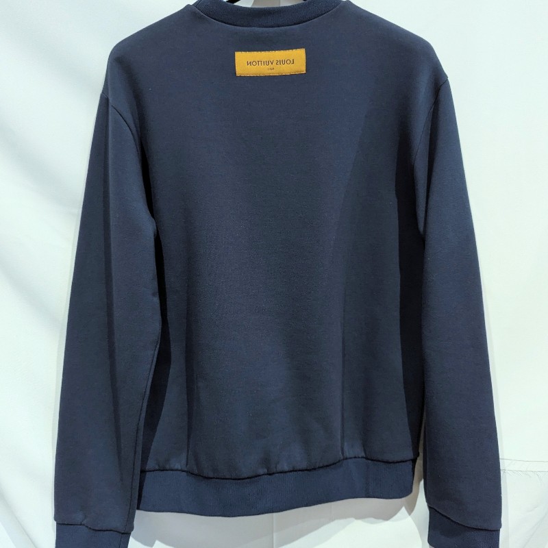 莉亞精品♡LV 深藍色星座元素衛衣 尺碼XS 近新閒置-4