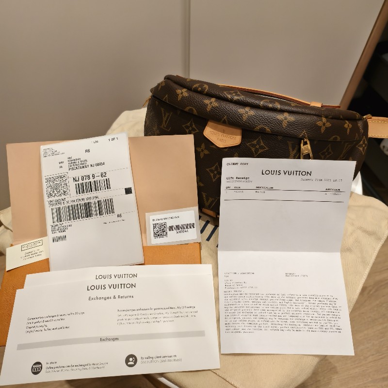 『絕版品❤️‍🔥』​Louis Vuitton Bumbag Monogram M43644 經典老花腰包/胸口包 95新美品💥-18
