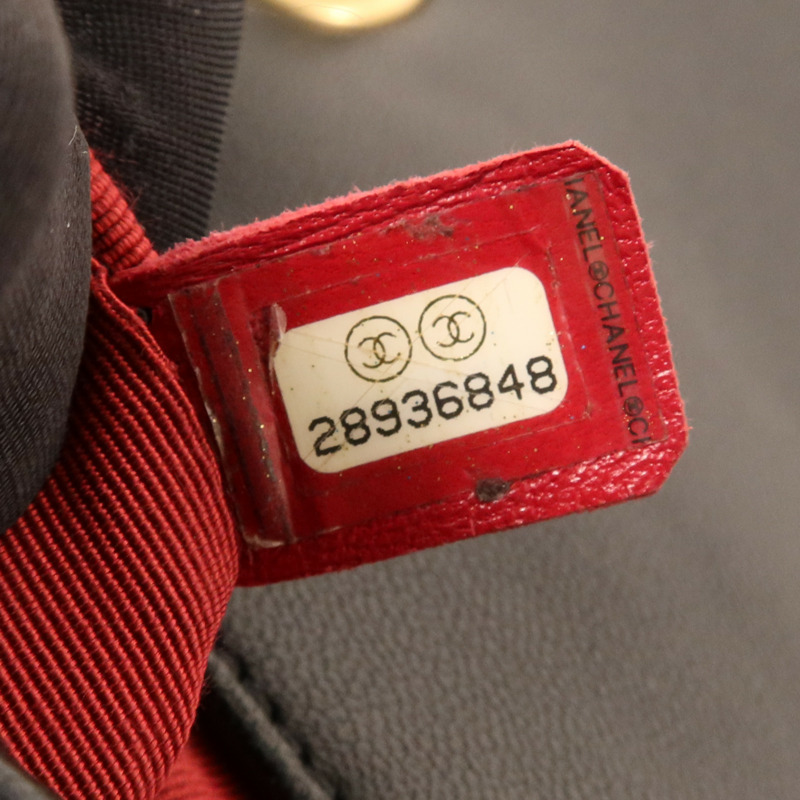 CHANEL 羊皮皮革Chain Shoulder Bag金扣鏈帶肩背袋-13