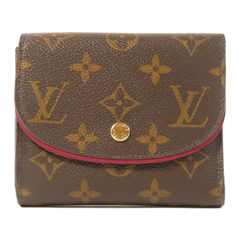LOUIS VUITTON Monogram Ariane金扣錢包