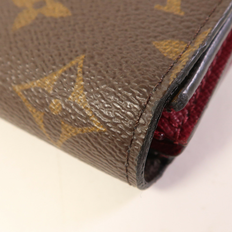 LOUIS VUITTON Monogram Ariane金扣錢包-12