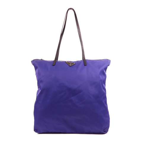 PRADA 尼龍Shoulder Bag銀扣肩背袋