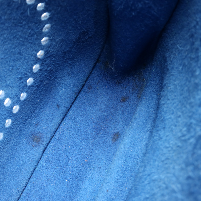 HERMES Clemence皮革Evelyne TPM銀扣肩背袋Mykonos-13