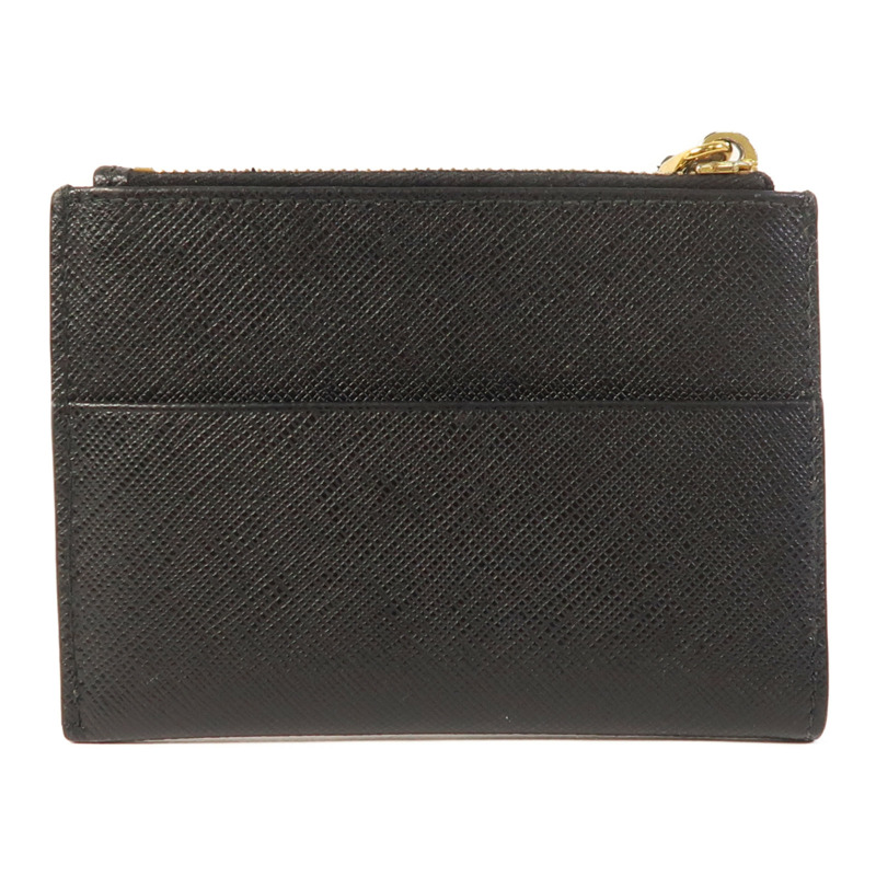 PRADA 牛皮皮革Coin Case金扣零錢包-1