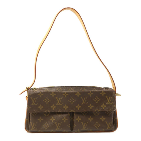 LOUIS VUITTON Monogram Viva Cite MM金扣肩背袋