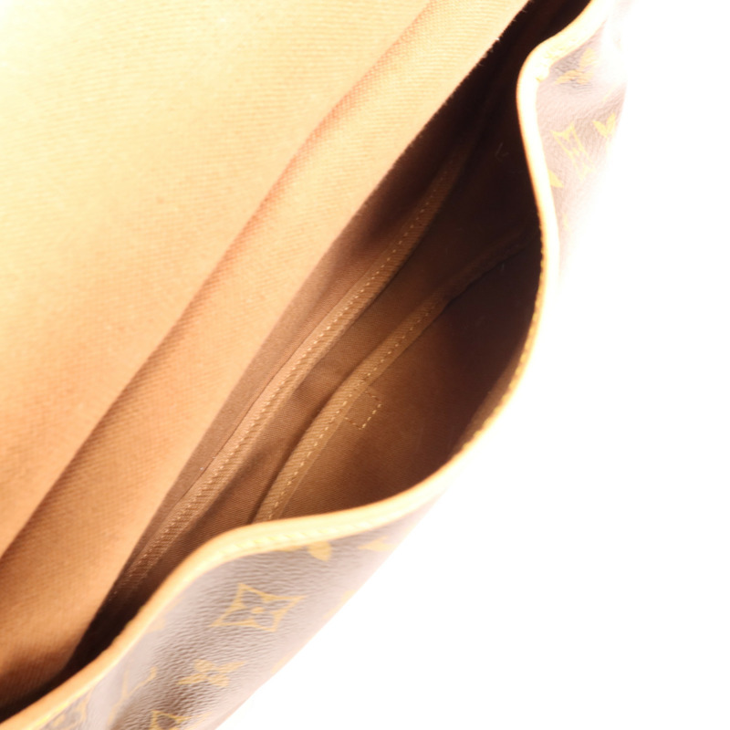 LOUIS VUITTON Monogram Saumur 30金扣肩背袋-5