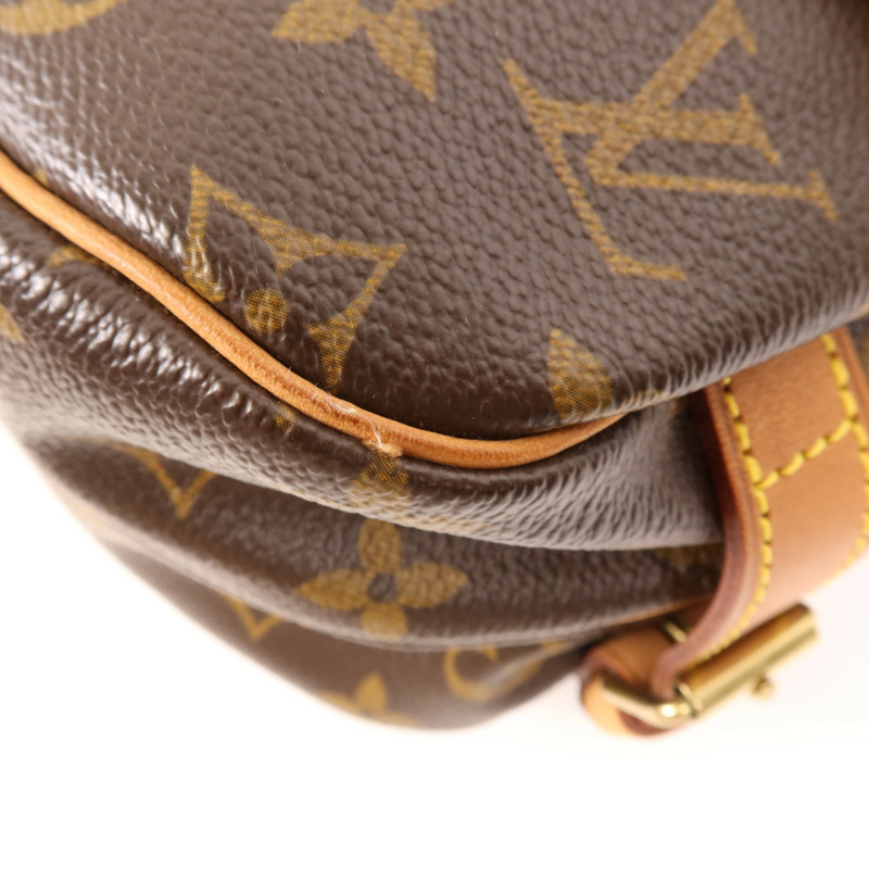 LOUIS VUITTON Monogram Saumur 30金扣肩背袋-10
