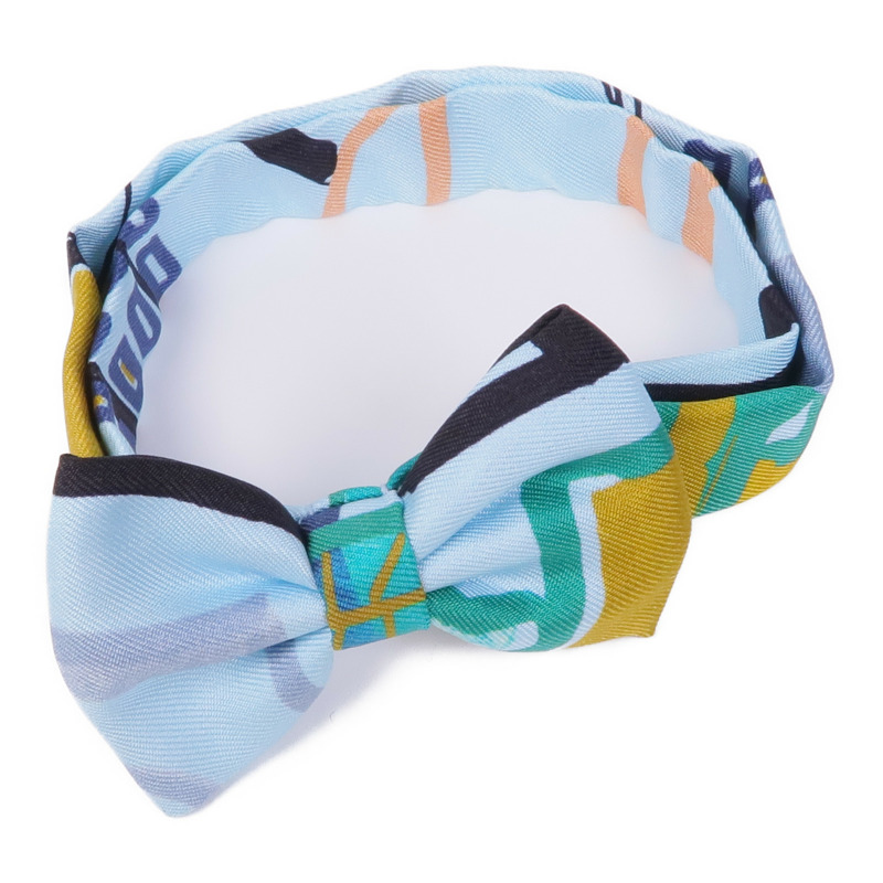 HERMES 絲質Bowtie領結-3