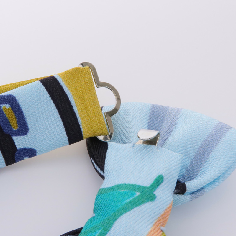 HERMES 絲質Bowtie領結-5