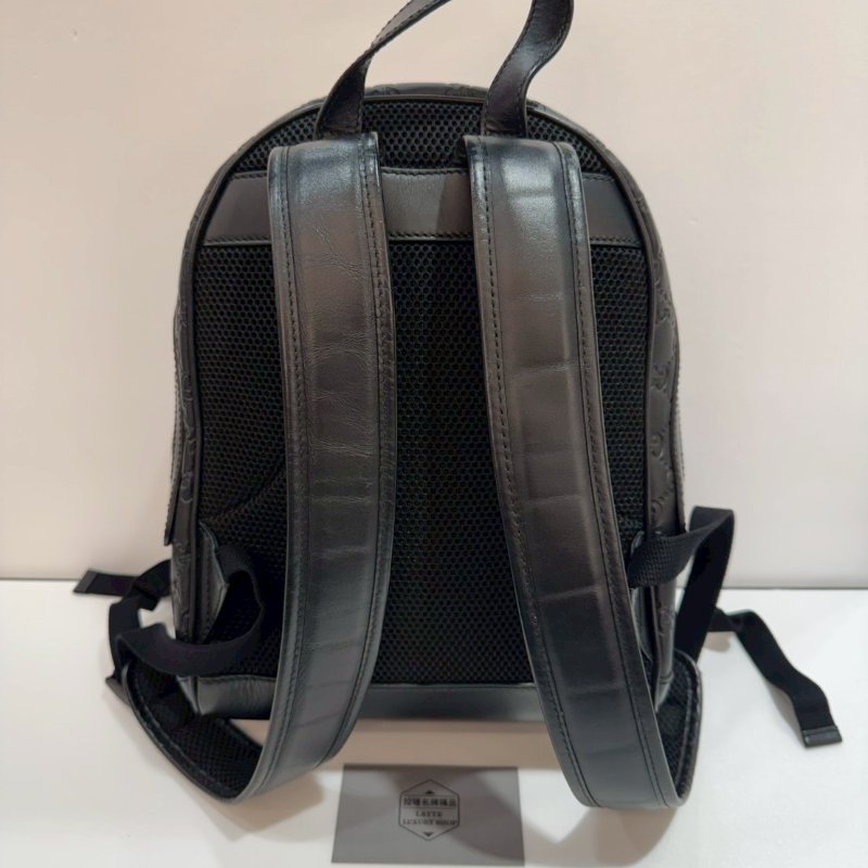 GUCCI 全皮壓紋 後背包/雙肩包 85成新-1