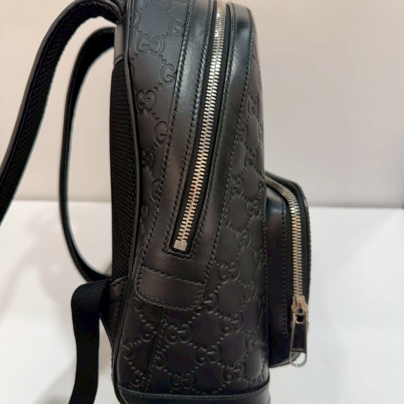 GUCCI 全皮壓紋 後背包/雙肩包 85成新-6