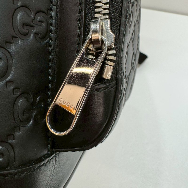 GUCCI 全皮壓紋 後背包/雙肩包 85成新-13