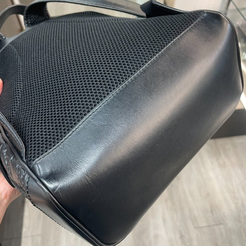 GUCCI 全皮壓紋 後背包/雙肩包 85成新-18