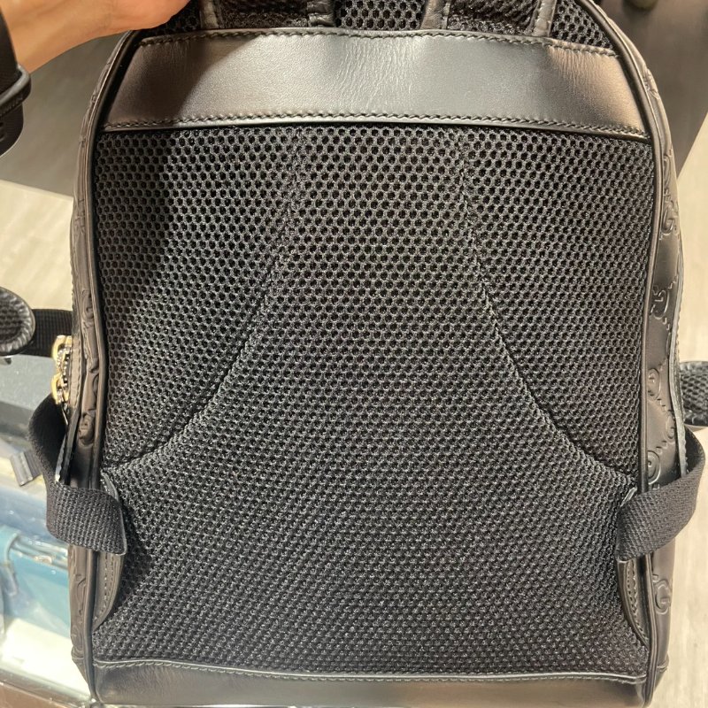 GUCCI 全皮壓紋 後背包/雙肩包 85成新-23