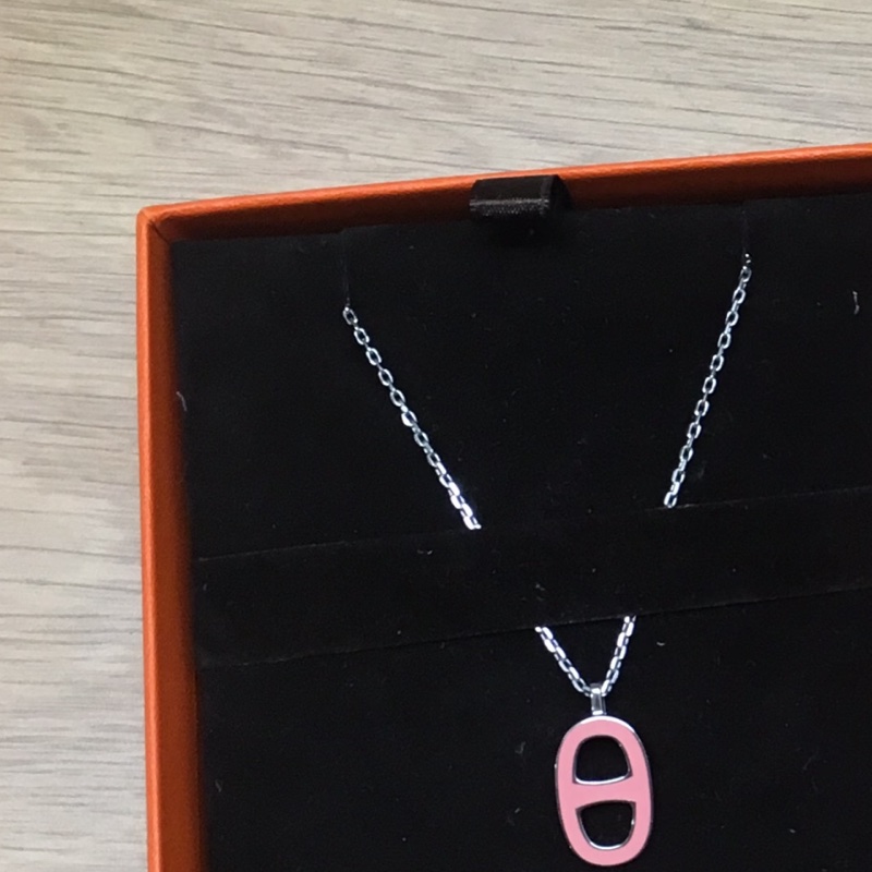 愛馬仕豬鼻子項鏈-9