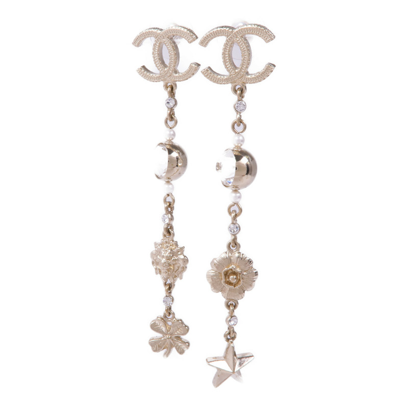 CHANEL 金屬Earrings耳環-1