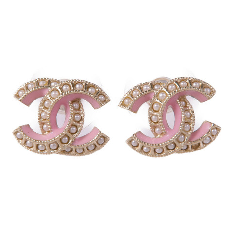 CHANEL 金屬Necklace耳環