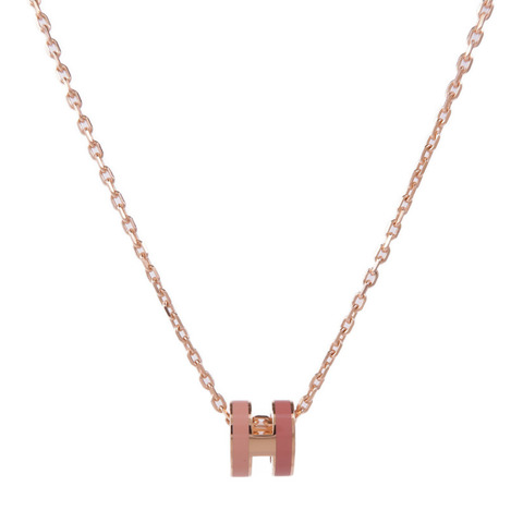 HERMES 金屬Mini Pop H項鍊