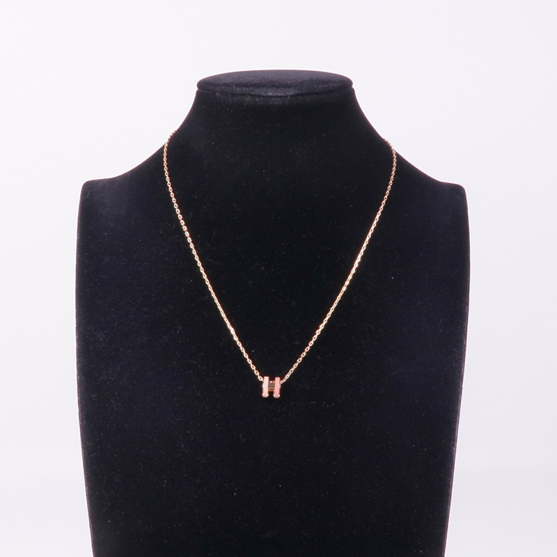 HERMES 金屬Mini Pop H項鍊-7