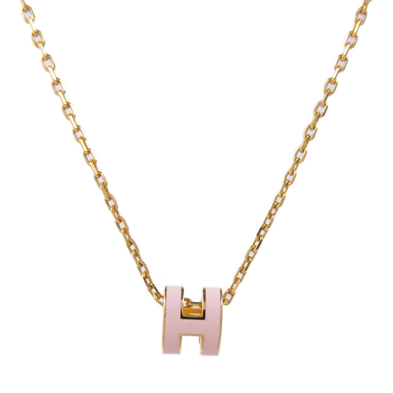 HERMES 金屬Mini Pop H Necklace項鍊-1