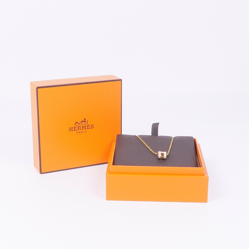 HERMES 金屬Mini Pop H Necklace項鍊-6
