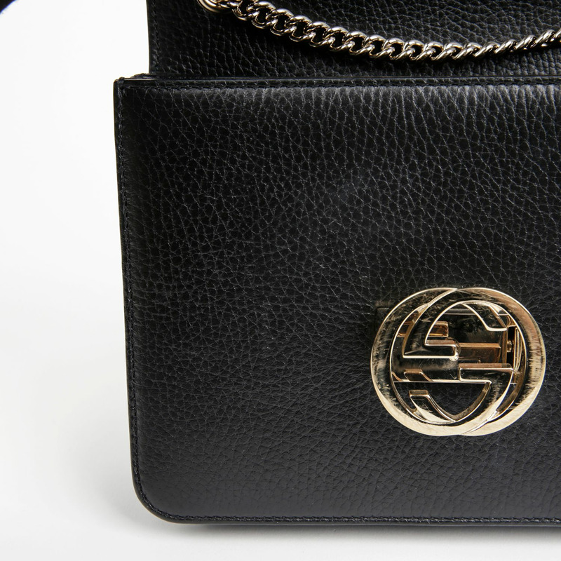 GUCCI 互鎖鏈條單肩斜背包 510304-9