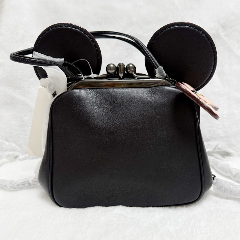 全網最低限量款帶回家❤️全新Coach X Disney聯名限量包 迪士尼米妮斜背手提兩用包-10
