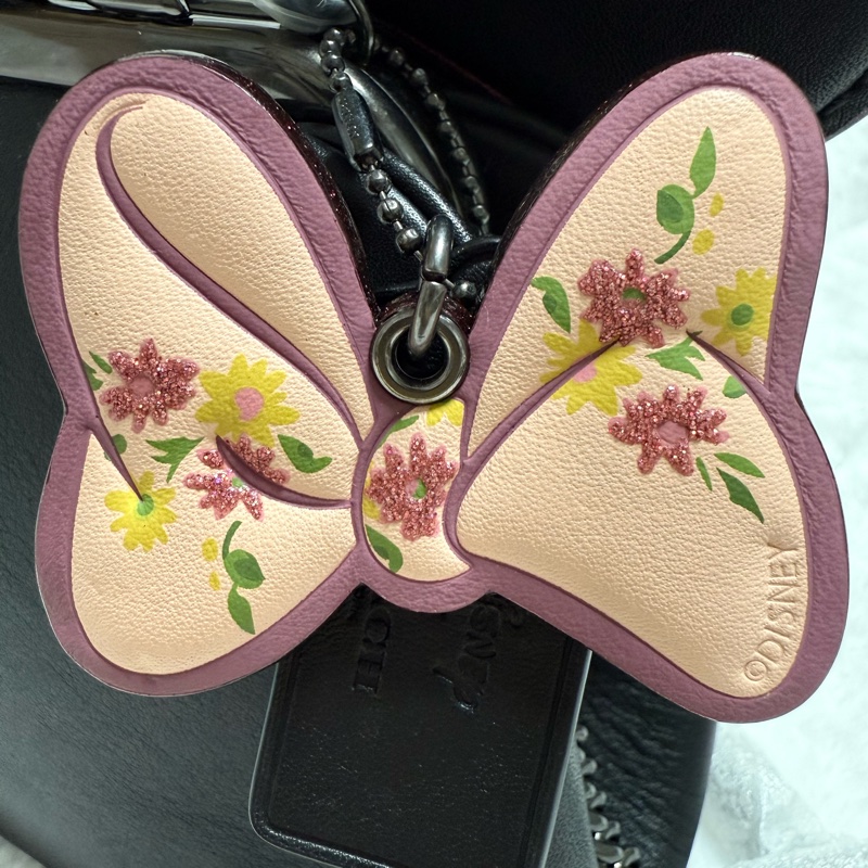 全網最低限量款帶回家❤️全新Coach X Disney聯名限量包 迪士尼米妮斜背手提兩用包-29