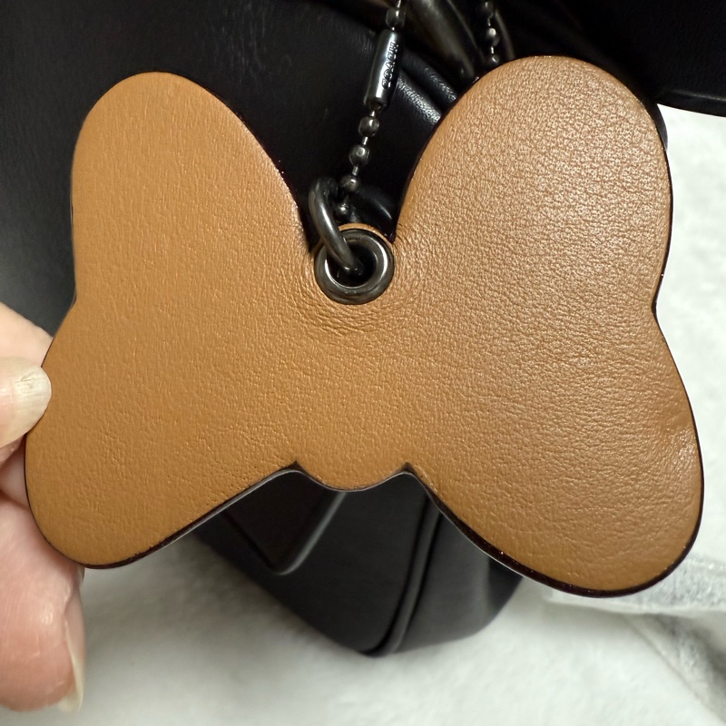 全網最低限量款帶回家❤️全新Coach X Disney聯名限量包 迪士尼米妮斜背手提兩用包-32