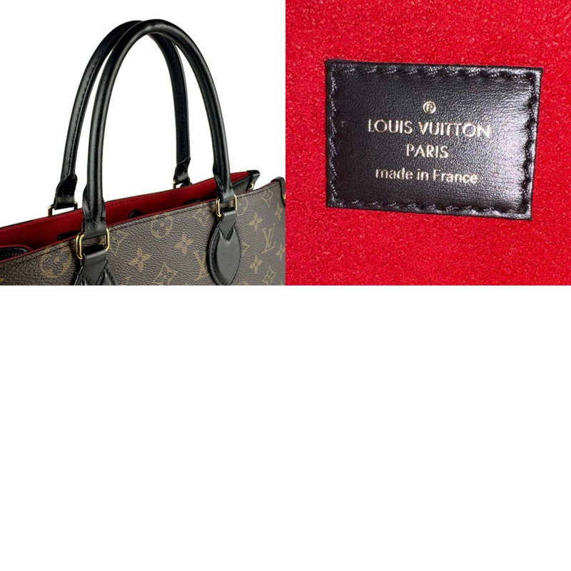 Louis Vuitton Fall in Love Monogram 手提包,香港獨家發售,On the Go MM 帆布,棕色,女款,M45888 z7188-4