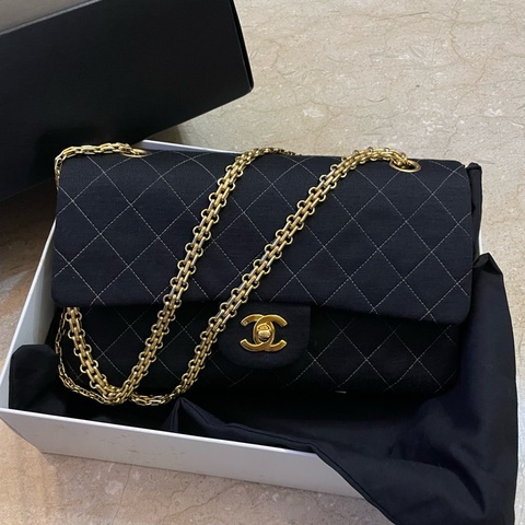 ▪️富貴選物FUGUEI▪️CHANEL 布面 VINTAGE CF25