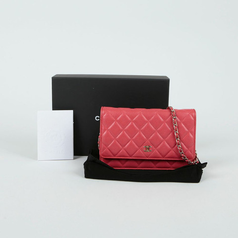 CHANEL AP0250 魚子醬紋經典 WOC 肩斜背包