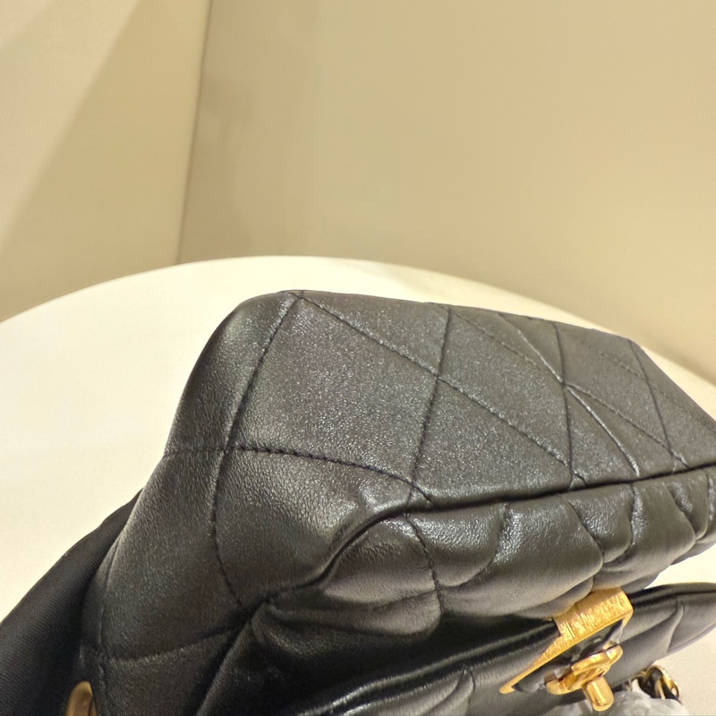 （全新甜價）chanel香奈兒 23s classic flap愛心琺瑯扣晶片款-2