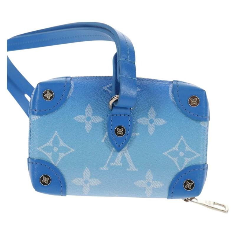 【日本直送】路易威登 Clouds Soft Trunk 錢包 藍色 M45440 LV Auth 144891M-1