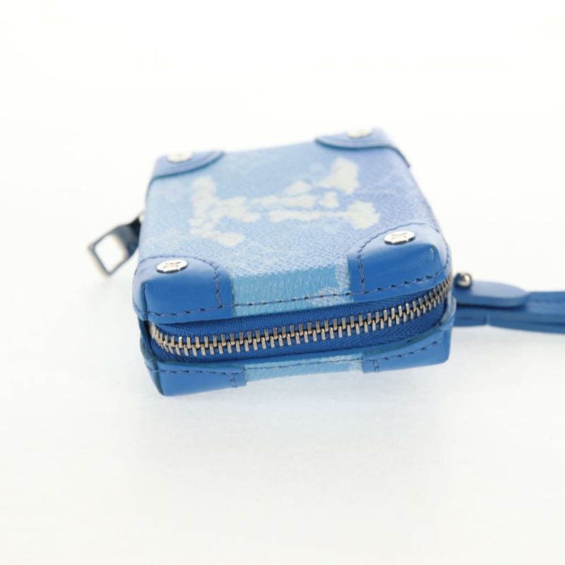 【日本直送】路易威登 Clouds Soft Trunk 錢包 藍色 M45440 LV Auth 144891M-3