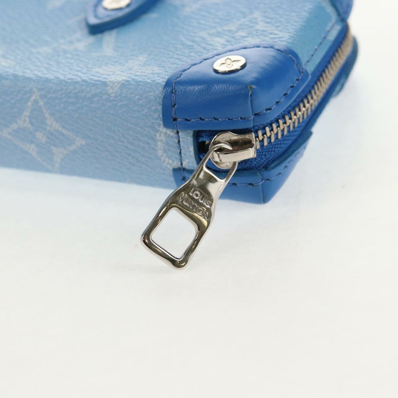 【日本直送】路易威登 Clouds Soft Trunk 錢包 藍色 M45440 LV Auth 144891M-17