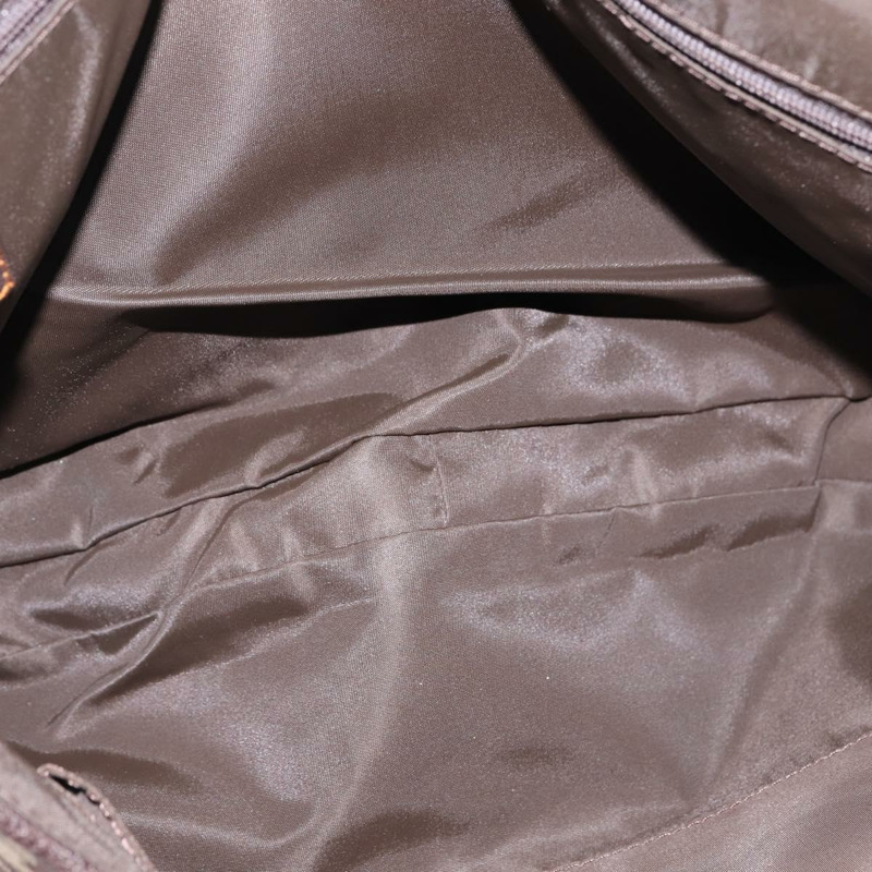 【日本直送】Christian Dior Trotter 帆布肩背包 棕色銀色 正品 144872-9