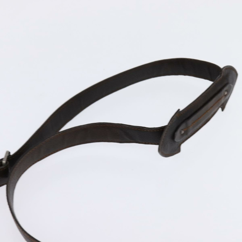 【日本直送】Christian Dior Trotter 帆布肩背包 棕色銀色 正品 144872-13