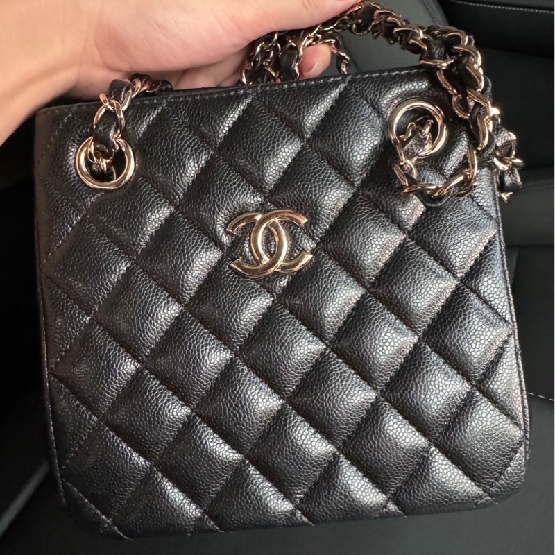 chanel 24c mini tote 芯片款-6