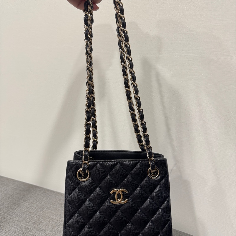 chanel 24c mini tote 芯片款-9