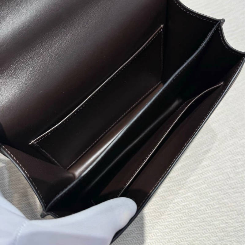 Hermes mini Constance 烏木色金扣epsom皮-8