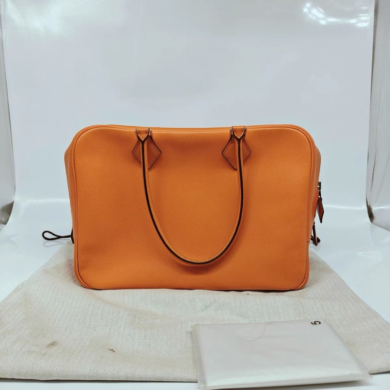 98新 Hermes 愛馬仕plume32框P  愛馬仕橙-0