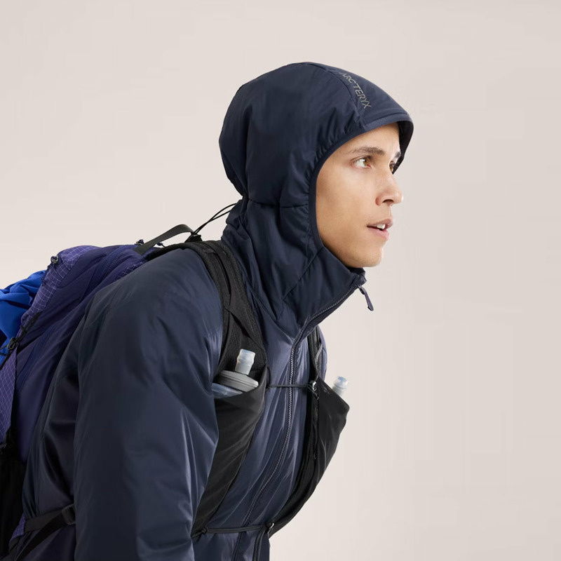 Arc'Teryx - Giacca Atom Hoody Black Sapphire - X000009556 - BLACK/SAPPHIRE | size: M-5