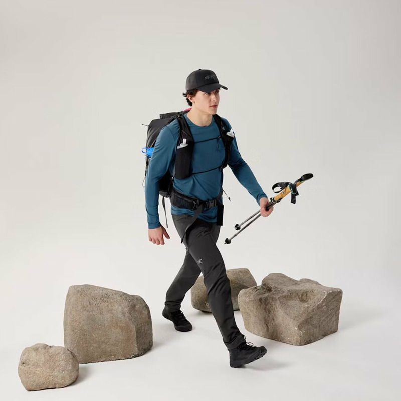 Arc'Teryx - Maglia Cormac Crew Nightscape Heather - X000009719 - NIGHTSCAPE/HEATHER | size: S-3