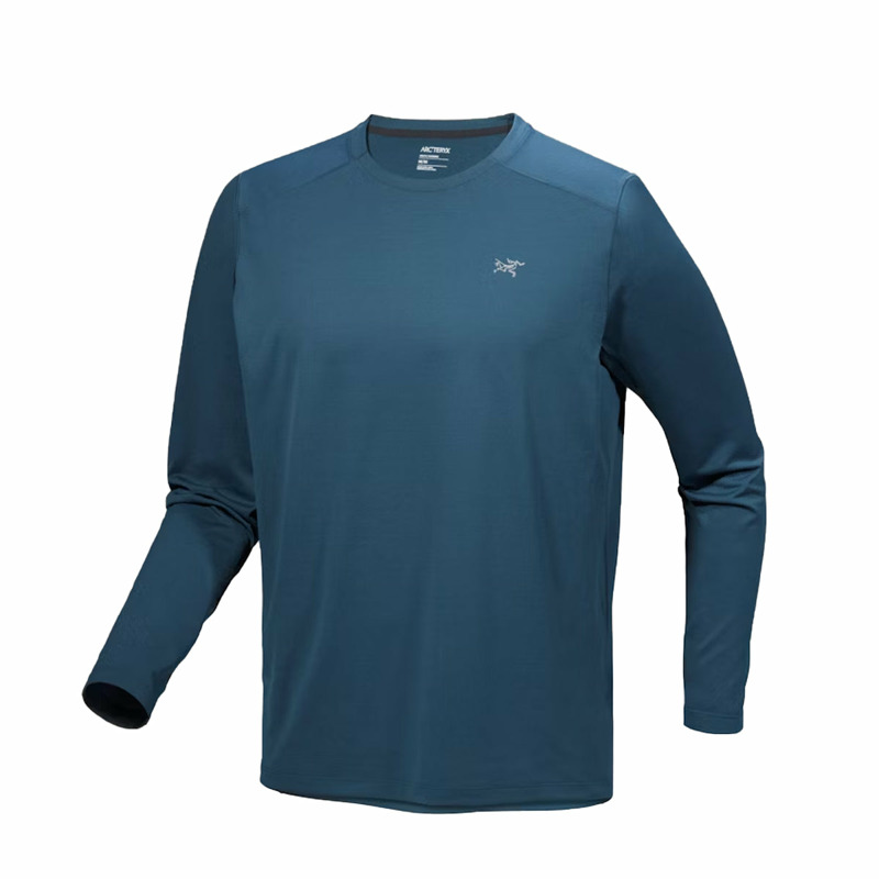 Arc'Teryx - Maglia Cormac Crew Nightscape Heather - X000009719 - NIGHTSCAPE/HEATHER | size: XL-0