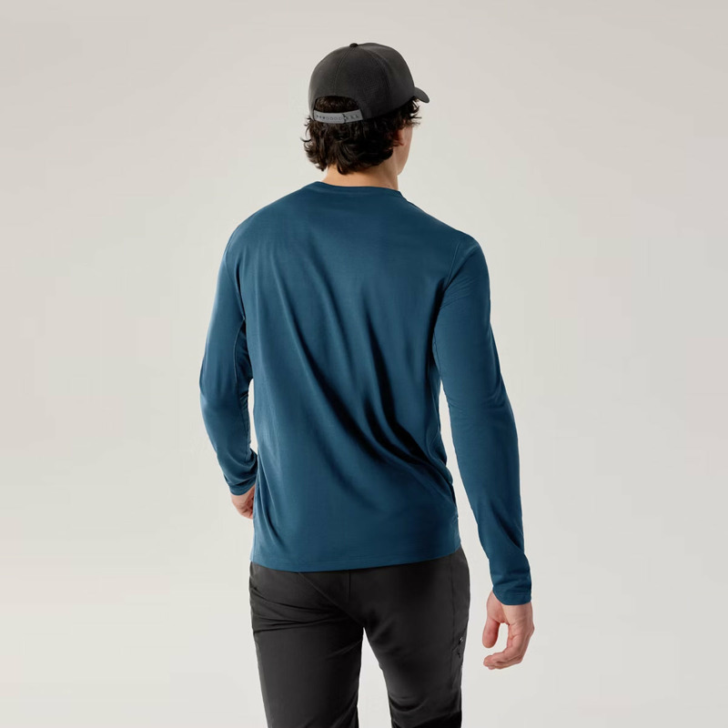 Arc'Teryx - Maglia Cormac Crew Nightscape Heather - X000009719 - NIGHTSCAPE/HEATHER | size: XL-4