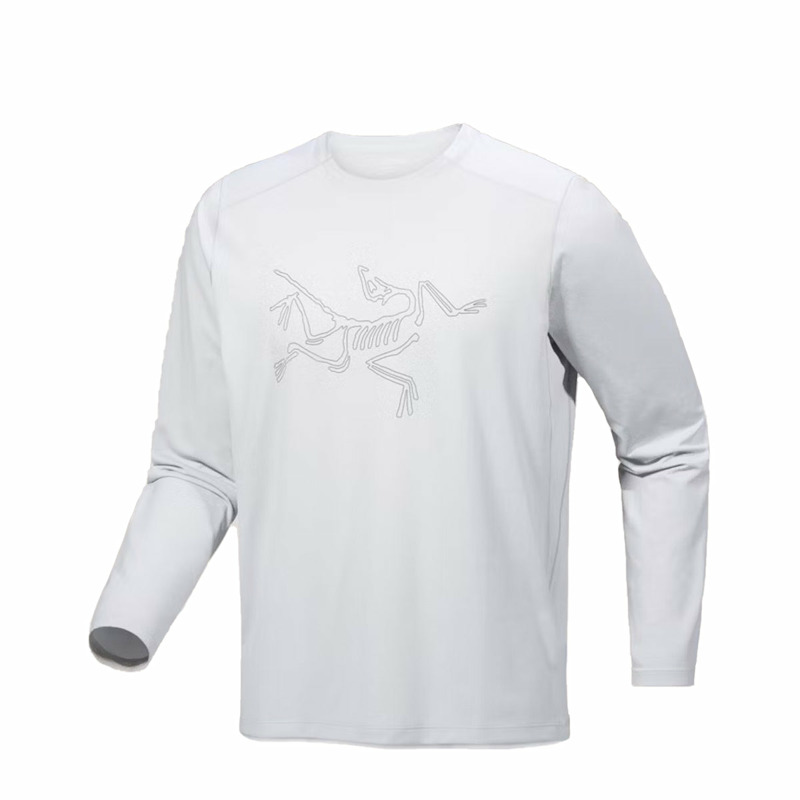 Arc'Teryx - Maglia Cormac Logo Solitude Heather Void - X000008452 - SOLITUDE/HEATHER///VOID | size: L-0